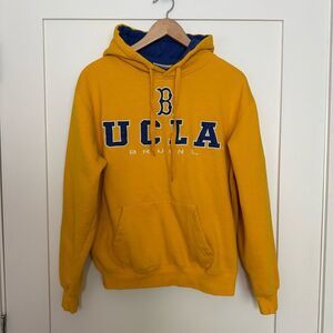 UCLA Bruins Hoodie Sweatshirt Pullover Yellow Adult Unisex Sz M College Campus